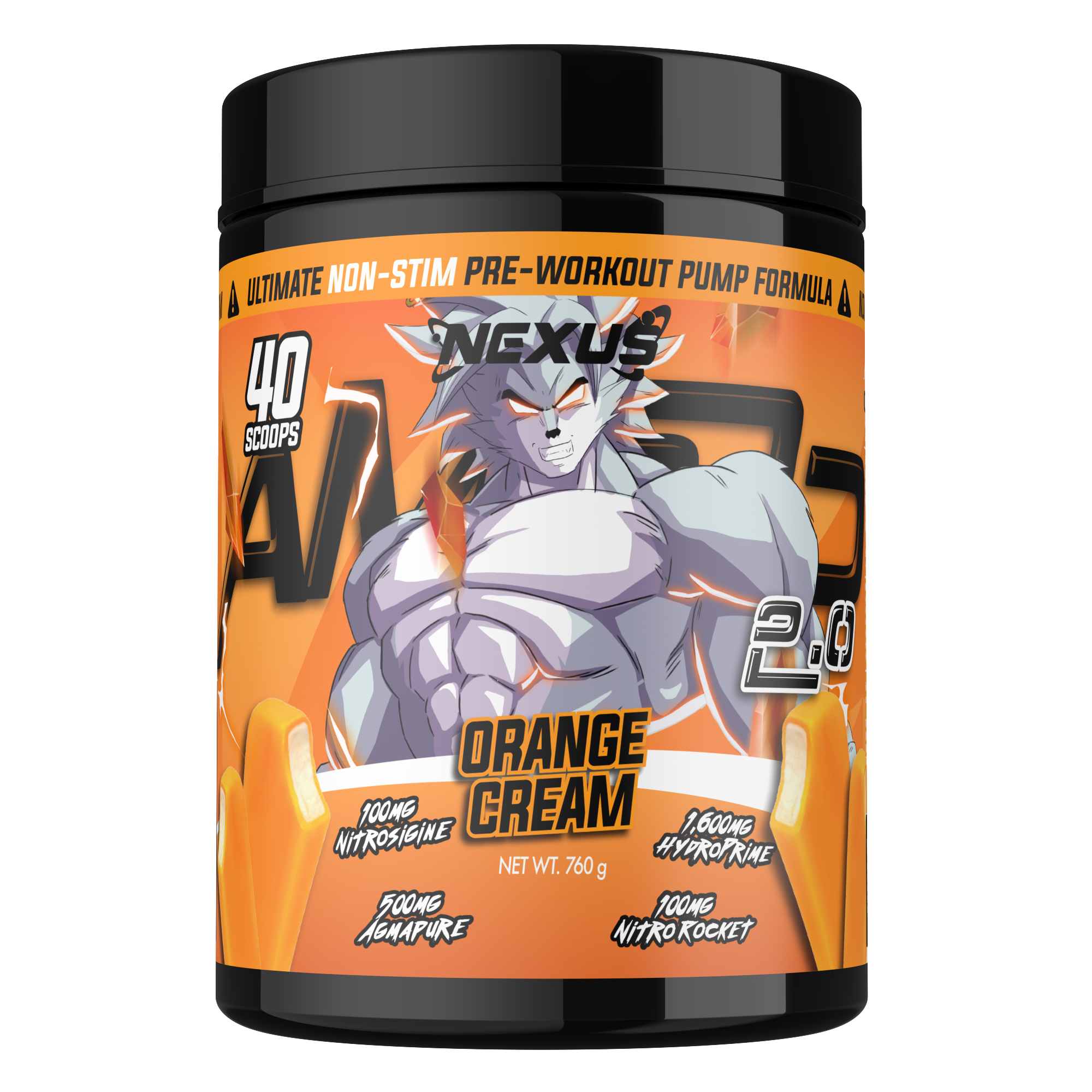 Nexus AMP3D 2.0 Non Stim Preworkout