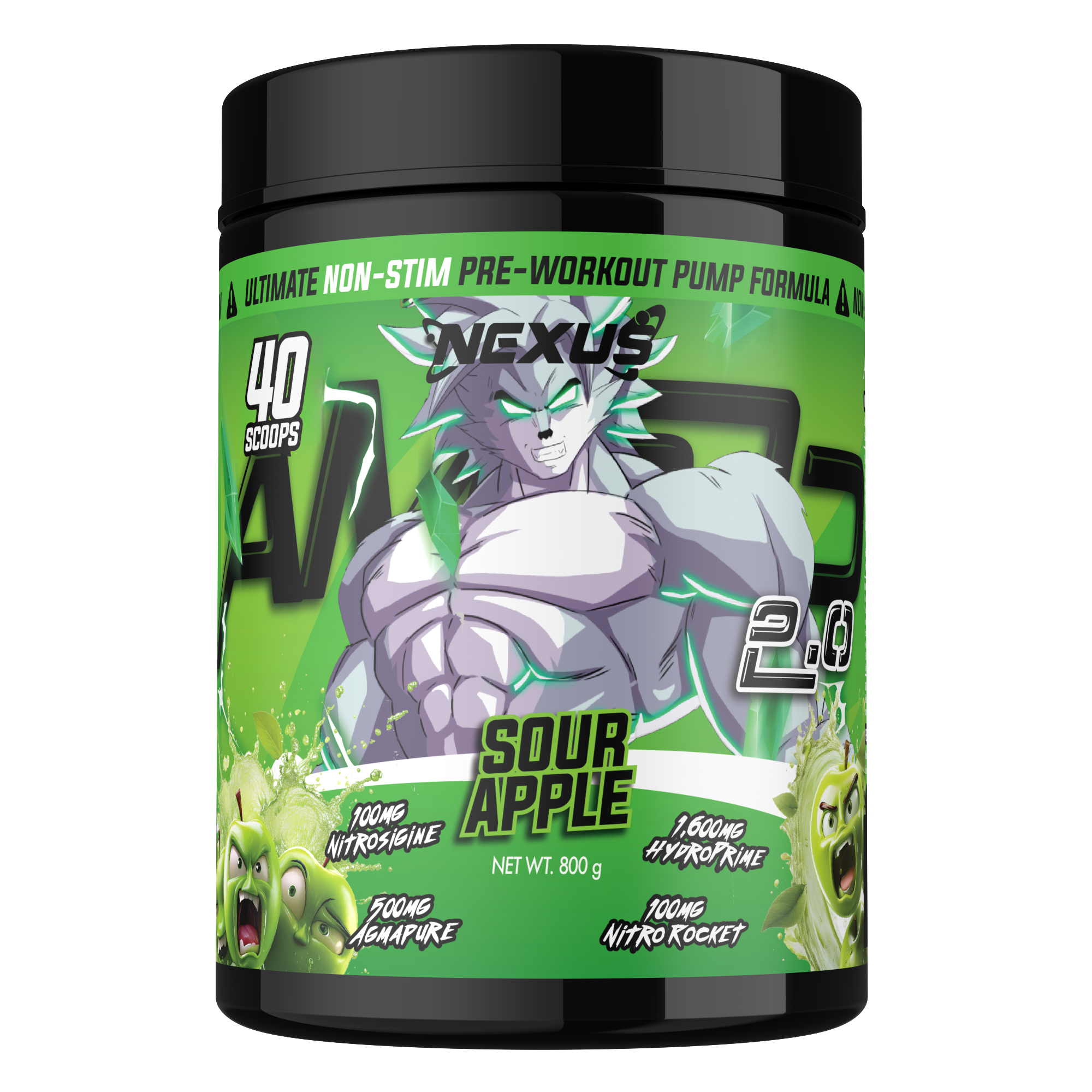 Nexus AMP3D 2.0 Non Stim Preworkout