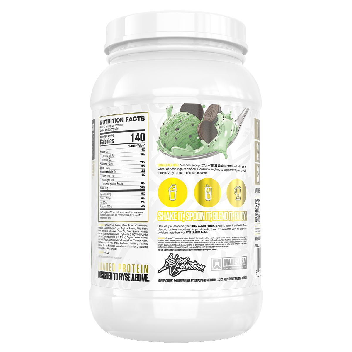 Ryse Loaded Protein