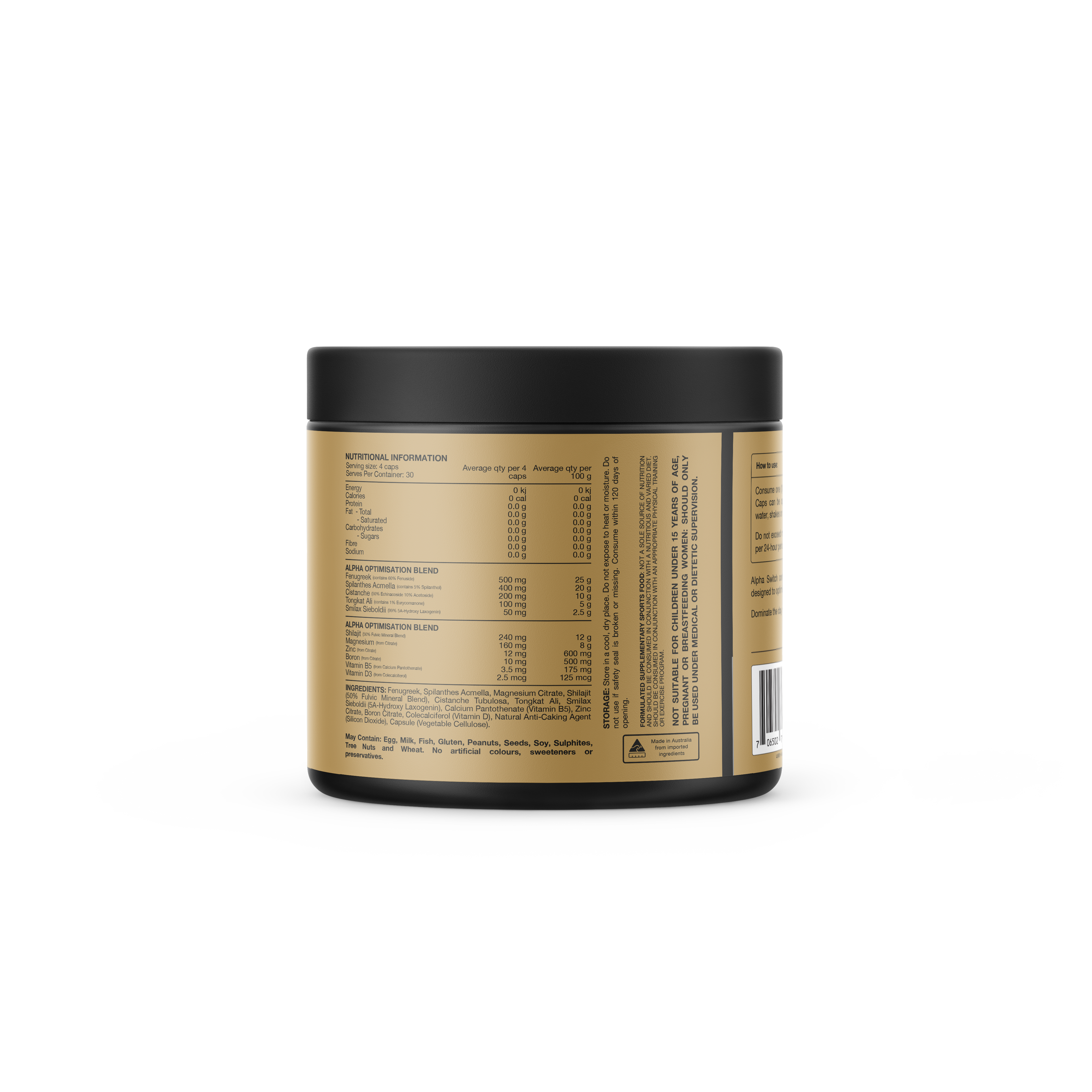 Alpha Switch Capsules
