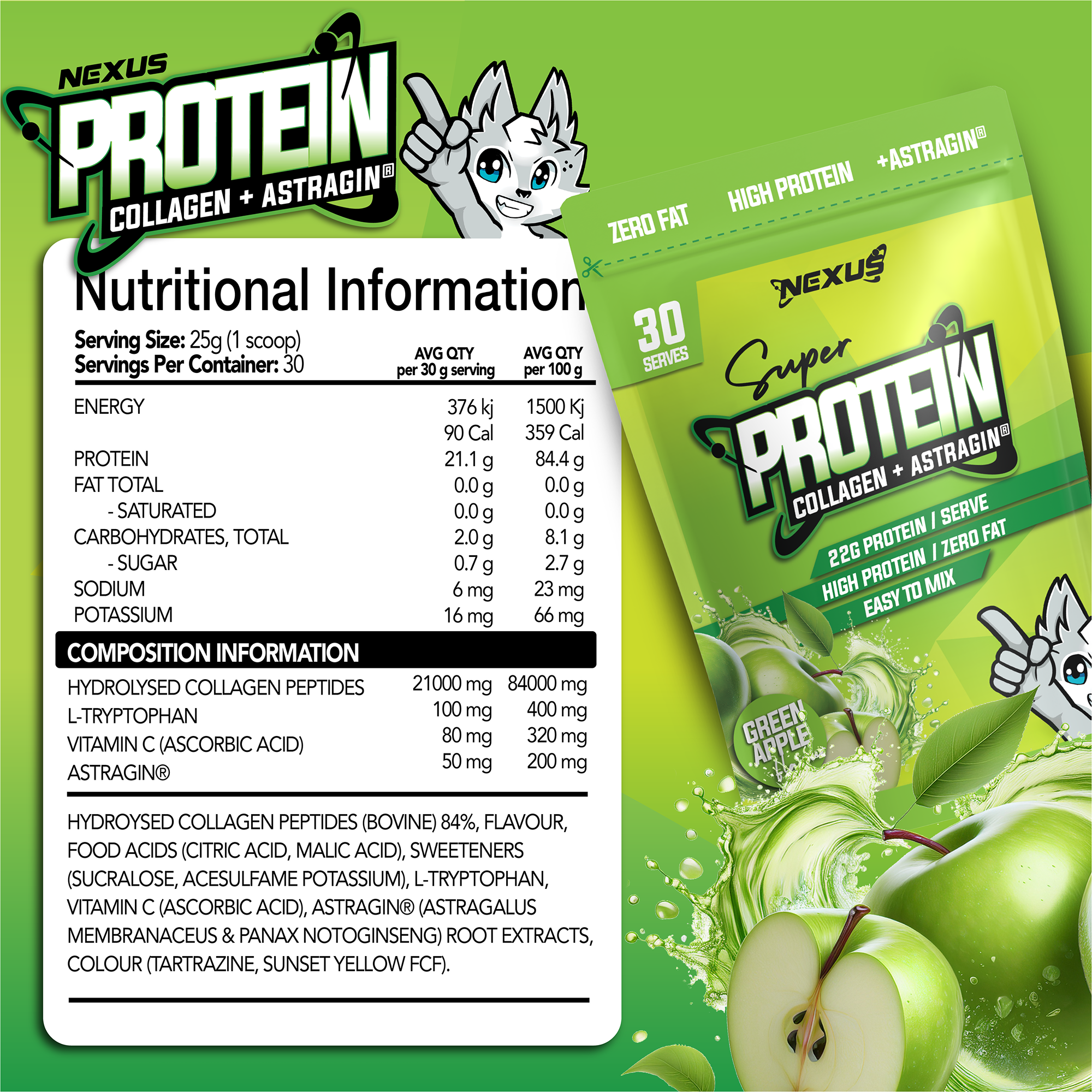 Nexus Super Protein Water