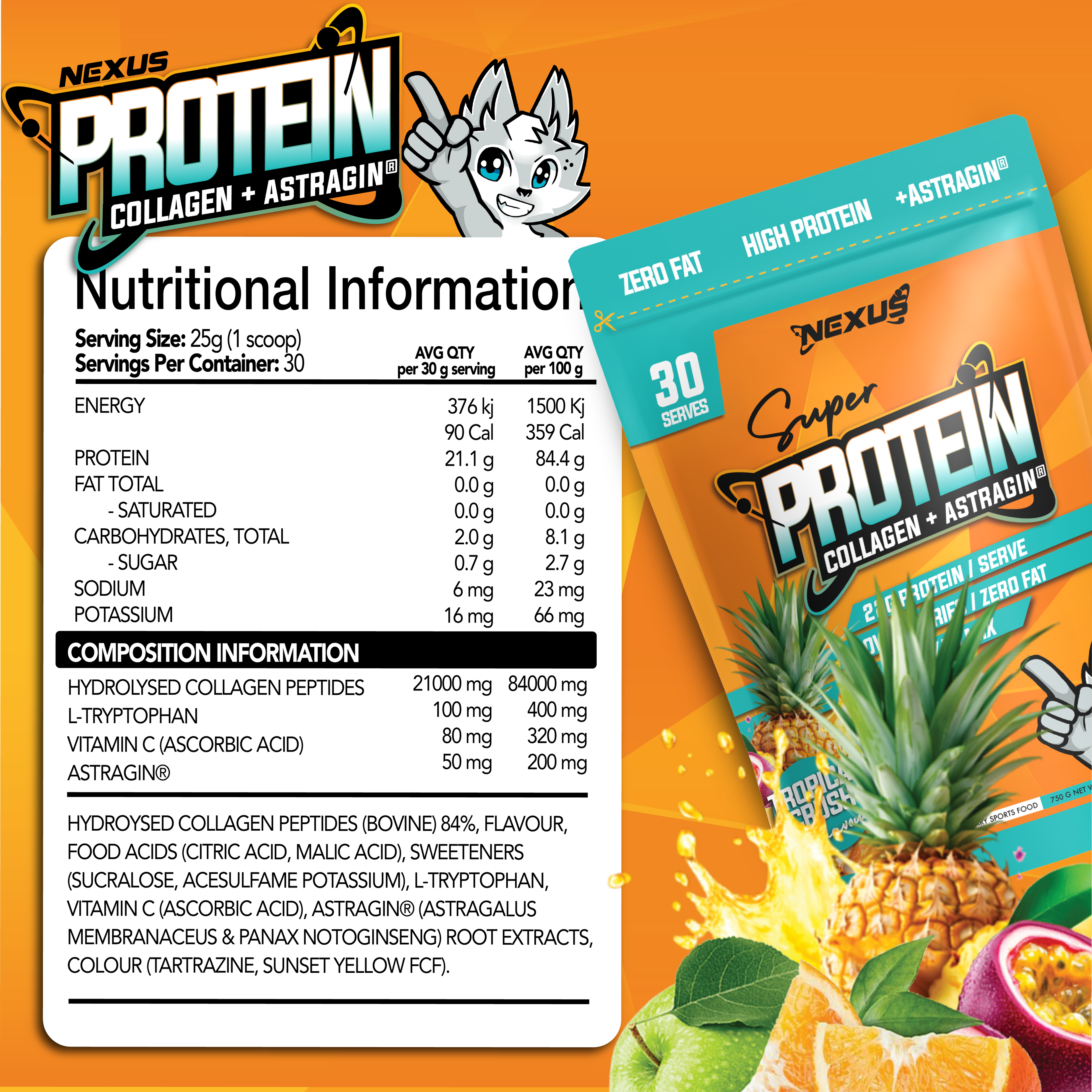 Nexus Super Protein Water