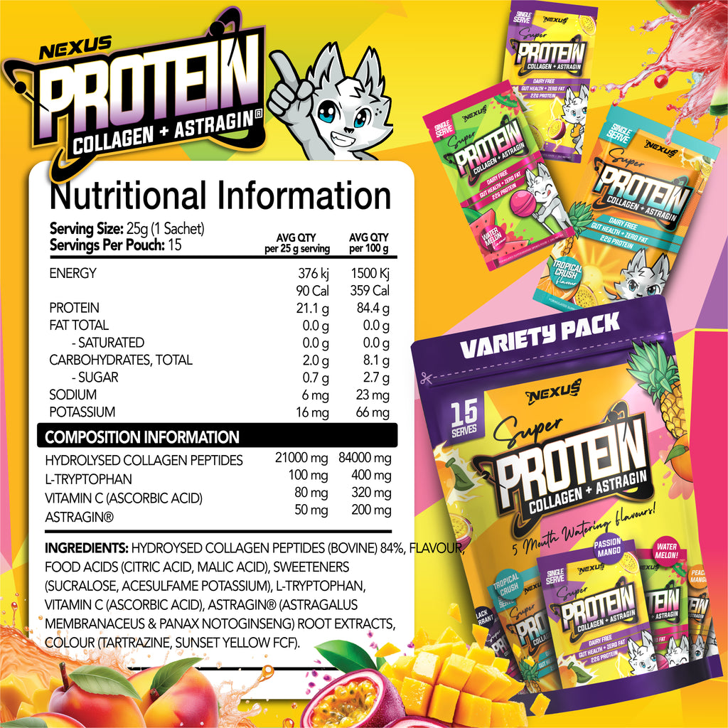 Nexus Super Protein Water Variety Pack