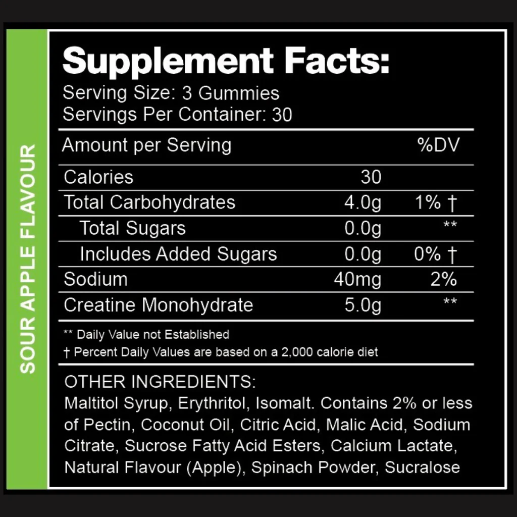Swoleys Creatine Gummys