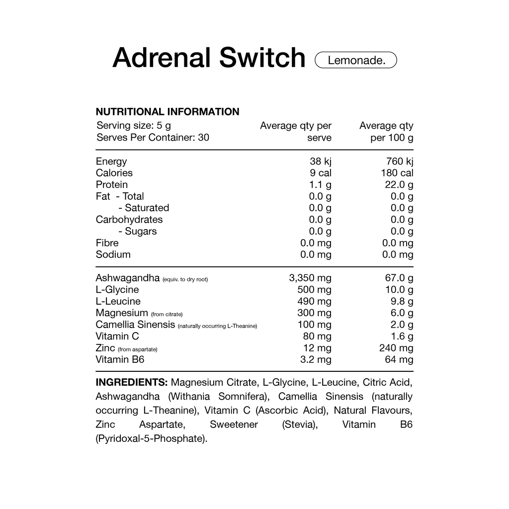 Adrenal Switch