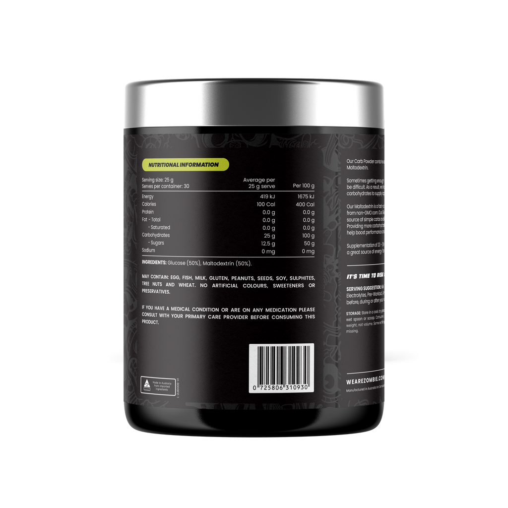 Zombie Labs Pure Carbs